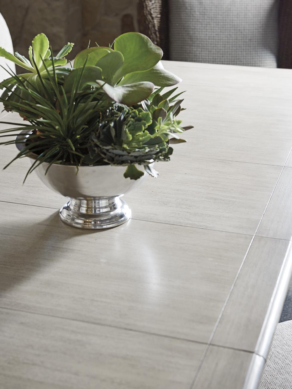 Lexington Oyster Bay Seven Piece Dining Set with Montauk Table and